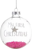 Sass & Belle - Baby Girl First Christmas - Kerstbal