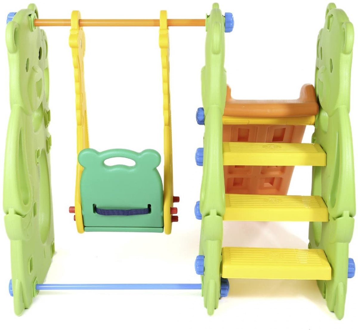 Baby Vivo Aire de jeux Balançoire pour Enfants Extérieur et à l