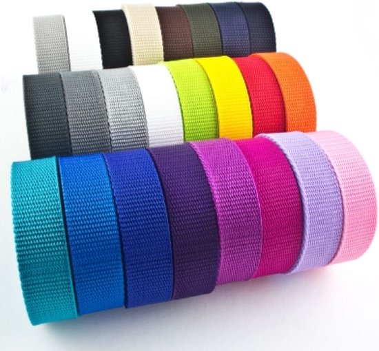 Sangle de sangle de 10 mètres de largeur 30 mm - anthracite - PP