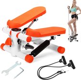Vitafa Stepper - Fitness - Step - Step fitness - Stepbank - Mini Stepper - Aerobic Stepper - Oranje