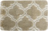 Topfinel ® Pluizig vloerkleed voor woonkamer - Khaki C - 120 x 200cm