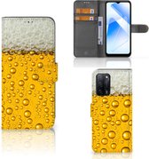 Telefoonhoesje OPPO A16/A16s | OPPO A54s Flip Cover Valentijn Cadeautje hem Bier