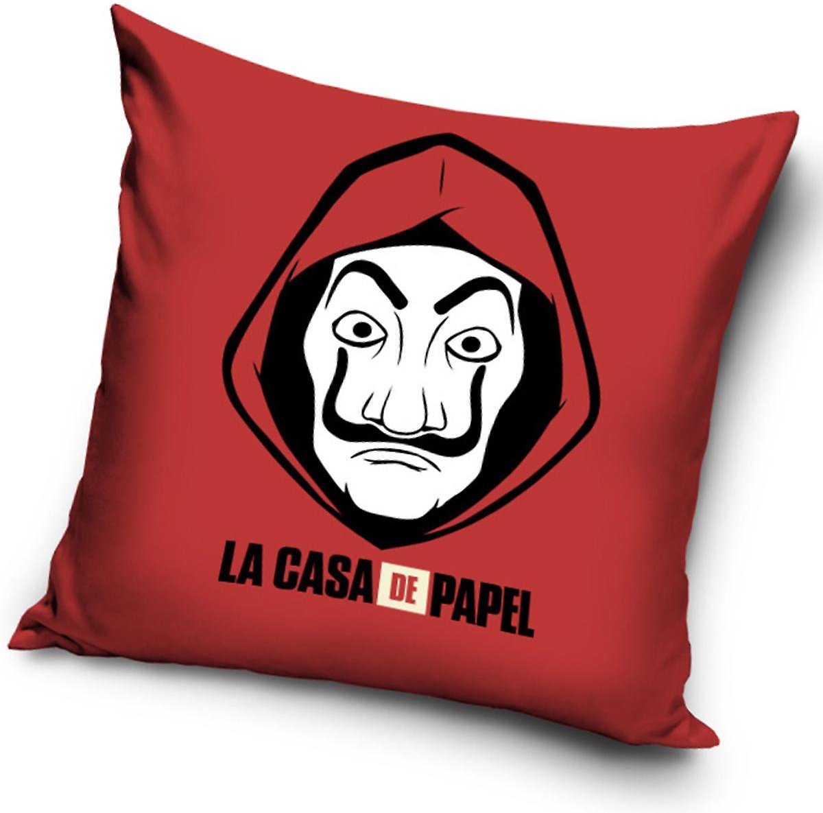 La Casa De Papel - Sierkussen Kussen 40x40cm inclusief afneembaar vulling