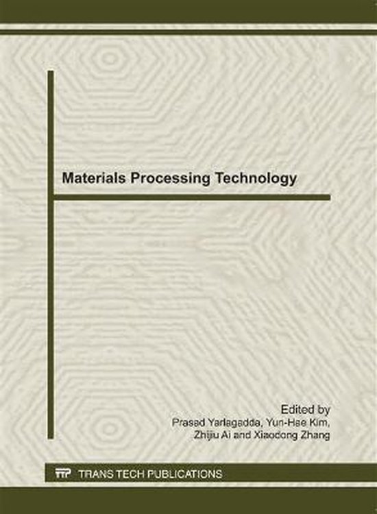 Materials Processing Technology, ICMPMT2011 9783037852477 Boeken