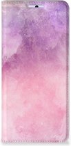Leuk Telefoonhoesje Xiaomi 11T | Xiaomi 11T Pro Bookcase Cover Pink Purple Paint