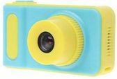 Kids Digitale Foto Camera 3MP - 1080P - 2.0 Ins Scree - Met Band Oplaadkabel - Blauw met geel