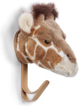 Wild & Soft kapstok dierenkop kleine giraf
