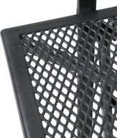 c90 - balkontafel Toulouse in antraciet-grijs - balkontafel om op te hangen van strekmetaal & kunststof coating - klaptafel klein balkon - hangtafel inklapbaar & weerbestendig - buitentafel 60 x 40 x 56 cm