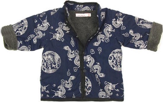 Lucky Wang NY baby jasje gevoerde blouse draken - Maat 68