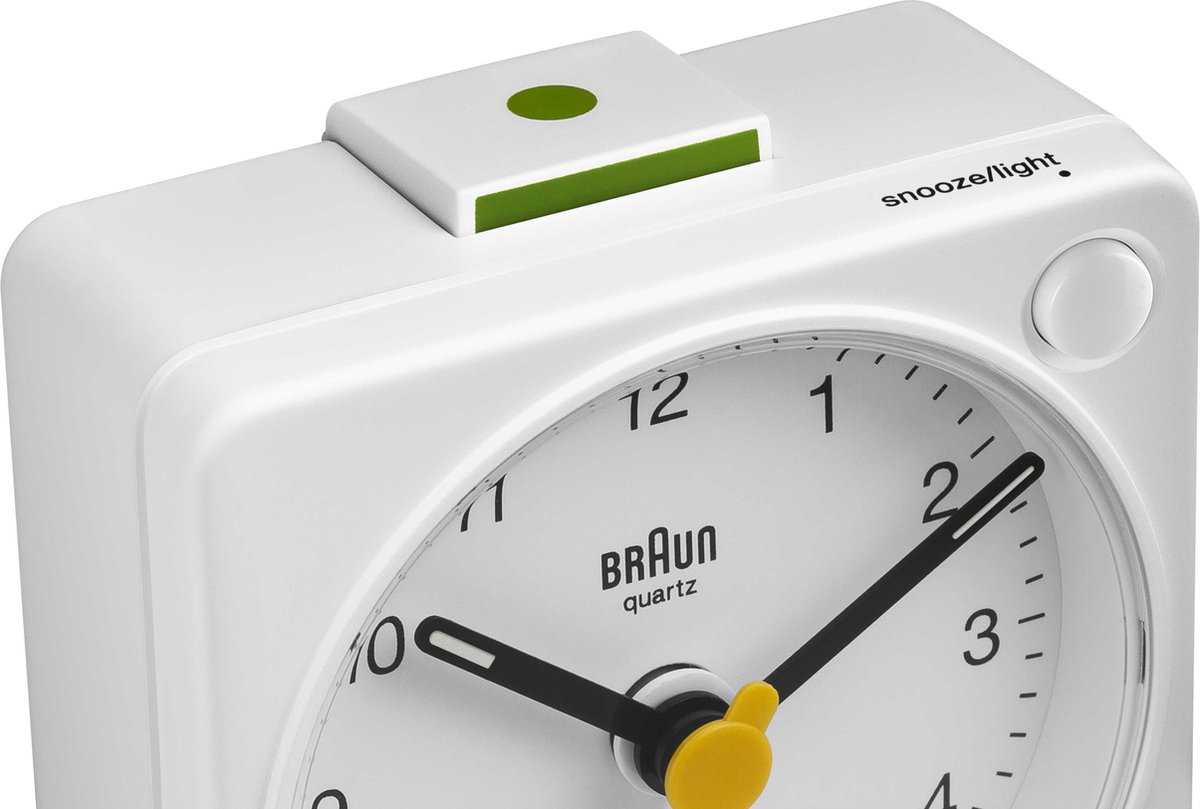 Braun BC 02 XBW Réveil à quartz avec lumière - acheter sur