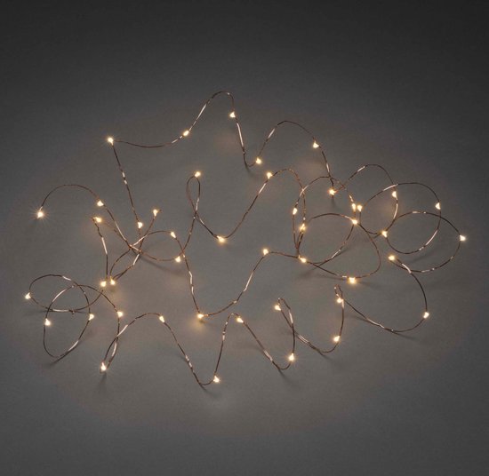 Konstsmide lichtsnoer 100 LED lampjes met app-besturing - extra warm wit