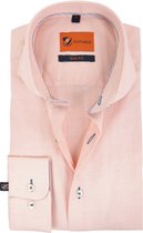 Suitable - Overhemd Pinpoint Oranje 174-3 - 40 - Heren - Slim-fit