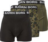 Bjorn Borg Essential Boxers 3-Pack Zwart Heren - Maat L