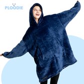 PLOODIE® - Cuddle Hoodie - Hoodie deken - Snuggie - Snuggle Hoodie - Plaid met mouwen - Deken met mouwen - Oogie - Tv deken - Fleece deken met mouwen - Sherpa - Oodie