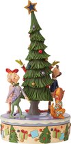 Grinch Rotator Figurine - The Grinch by Jim Shore, Roterende Grinch bij kerstboom van Jim Shore