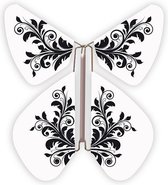 Magic Butterfly ® - Opdraai Vlinder - Magische Vlinders - Vlinder voor in een kaart – 10 stuks Baroque Black