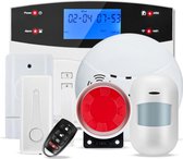 Supremium Draadloze Wifi Alarmsysteem | LCD Camerasysteem | Wifi Alarm | Beveiligingssysteem | Smart Home