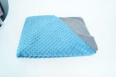 Verzwaarde Deken Blauw / Grijs Groot - 5 Kg