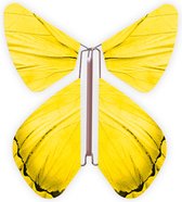 Magic Butterfly ® - Opdraai Vlinder - Magische Vlinders - Vlinder voor in een kaart – Impulse Yellow 10 stuks