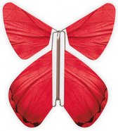 Magic Butterfly ® - Opdraai Vlinder - Magische Vlinders - Vlinder voor in een kaart – Impulse Red 10 stuks