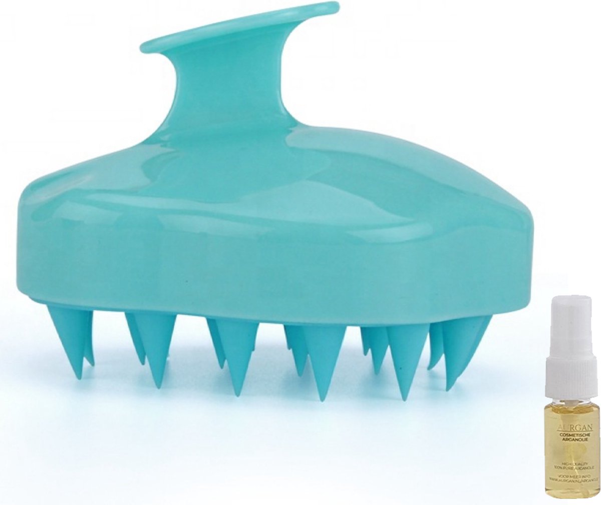 Goedkoopste Scalp massager - hoofdhuid massage - shampookam - met arganolie