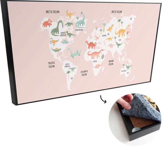 Stickers Muraux Dinosaures 3D Pour Chambre Enfant - Lot 2 Planches (30x90cm), Vinyle Amovible, Décoration Facile