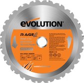 EVOLUTION - Evolution Rage multifunctioneel zaagblad 185 mm - 185 X 20.0 X 1.7 MM - 20 T