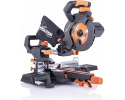 EVOLUTION - Evolution Rage R185SMS+ TCT multifunctionele glijdende verstekzaag - DIA 185 MM - 1200W - 11KG