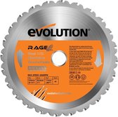EVOLUTION - Evolution Rage multifunctioneel zaagblad 210 mm - 210 X 25.4 X 1.7 MM - 24 T