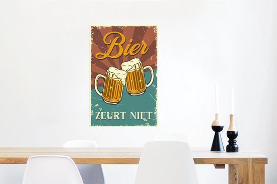 Affiche Mancave - Bières - 60x90 cm