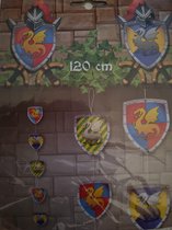 St. Hangdecoratie Knights & Dragons Dubbelzijdig (120 Cm)