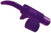 Tingling Tongue Bullet Vinger Vibrator- Paars