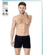 Heren lycra micro modal boxershort - Maat XXL - Donkerblauw