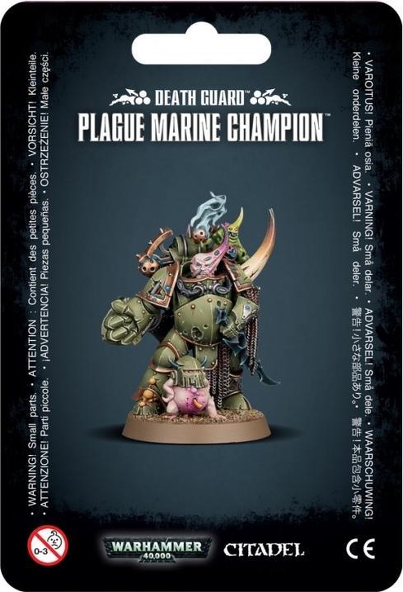 Warhammer 40,000 Death Guard Plague Marine Champion | bol