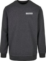 FitProWear Sweater Heren - Charcoal / Donkergrijs - Maat M - Sweater - Trui zonder capuchon - Hoodie - Crewneck - Trui - Winterkleding - Sporttrui - Sweater heren - Heren kleding -