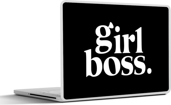 Laptop sticker - 10.1 inch - Spreuken - Quotes - Girl boss