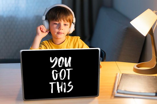 Sticker ordinateur portable - 14 pouces - Citations - You got this - Proverbes