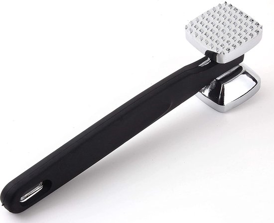 Attendrisseur de viande en métal Kitchen Craft - Attendrisseur de viande - Marteau pour steak, poisson, porc - Bonne prise en main - 22,5 cm Attendrisseur de viande en métal Kitchen Craft - Attendrisseur de viande - Marteau pour steak, poisson, porc - Bonne prise en main - 22,5 cm