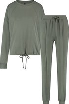 Ten Cate Dames Huispak Groen - Maat XL