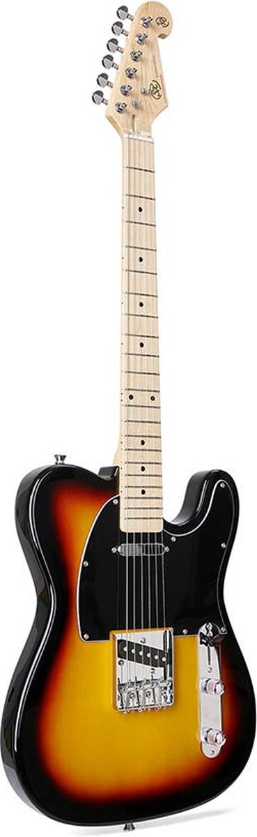 Elektrische gitaar SX Modern Series 3-tone Sunburst SEM2/3TS incl. Gigbag