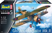 1:32 Revell 03846 Gloster Gladiator Mk. II Plastic Modelbouwpakket