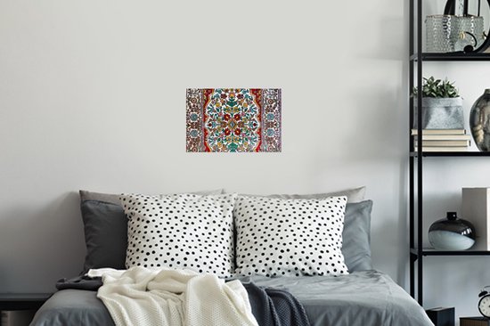 Stickers muraux - Tapis Persan - Tapis - Motifs - Couleurs - 30x20 cm - Film Adhésif