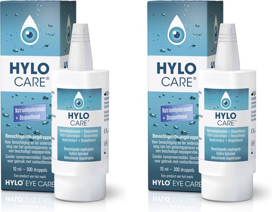 HYLO CARE® kunsttranen | 2x 10ml | oogdruppels