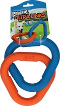 Chuckit Ultra Links hondenspeelgoed – hondenspeeltje voor plezier – speelgoed voor honden – blauw en oranje