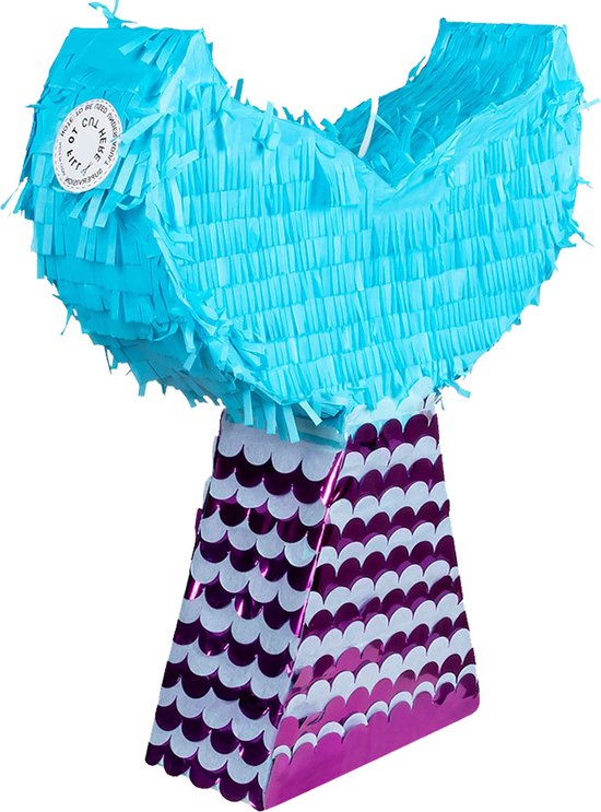 Piñata Queue De Sirène Boland - 45x40x9 Cm Pour Anniversaire Enfant