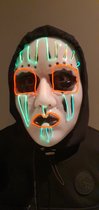 24Gadgets - Ghostly Purge Masker - Verkleedmasker - Halloween masker - LED masker - Halloween kostuum