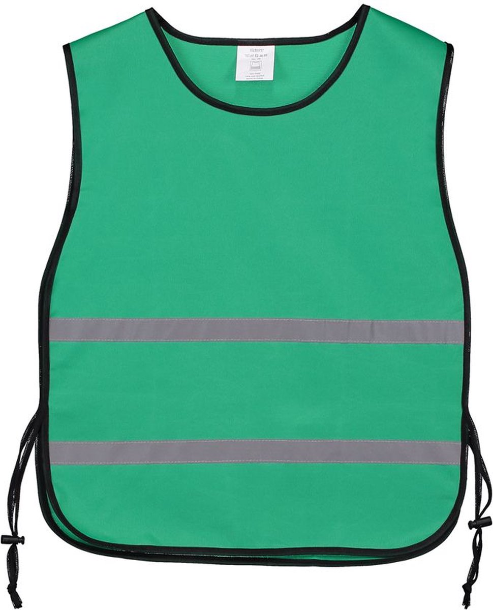 Trainingsvest polyester - Hardlopen - Sport Vest - Safety Jacket - Donkergroen - 57 x 46 cm (LxB)