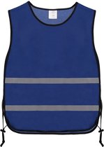 Trainingsvest polyester - Hardlopen - Sport Vest - Safety Jacket - Kobaltblauw - 57 x 46 cm (LxB)
