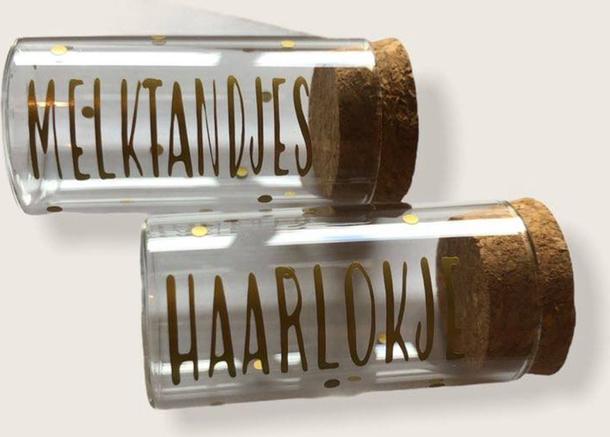Goedkoopste Herinneringspotjes Melktandjes en haarlokje