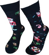Verjaardag cadeau - Grappige sokken - Kerst sokken - Mismatch Sokken - Leuke sokken - Vrolijke sokken - Luckyday Socks - Kerst Cadeau sokken - Socks waar je Happy van wordt - Maat